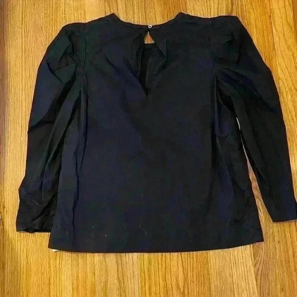 Joie Rene cotton puffer sleeve top shirt sz XS - Picture 7 of 8